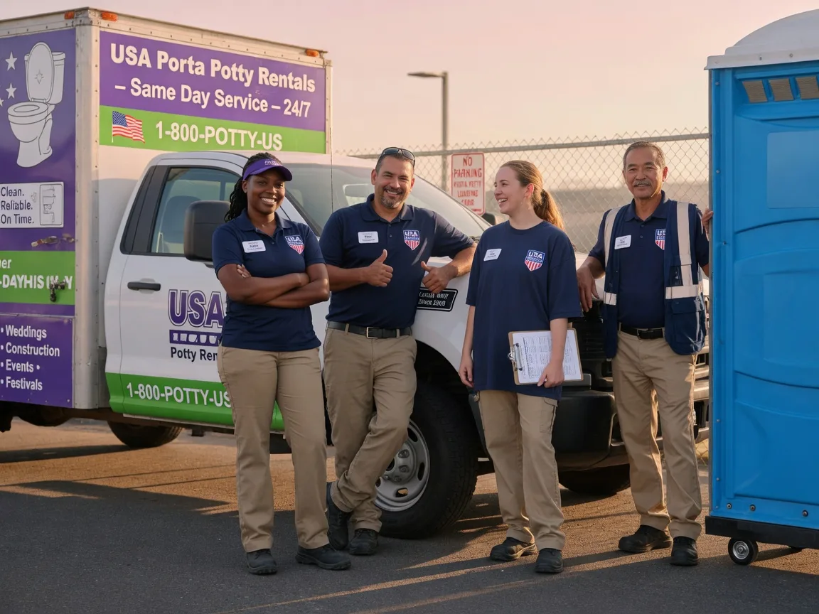 Porta Potty Rental company in Everton, MO